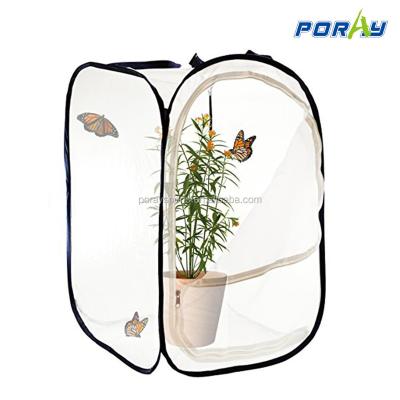 China This lightweight and portable habitat makes it easy to breed Succulent Insect and Butterfly Habitat Mini Greenhouse for Safari Mesh Net Mini Pop Up Turtle Backyard Habitat for sale