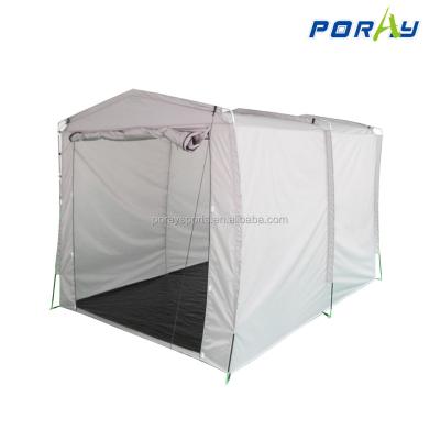 China Motorcycle park on the backyard and storage goods motorcycle garage shelter large size twin tent for backyard for sale