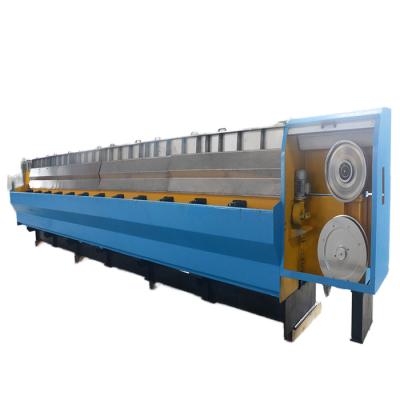 China 13 dies 8mm to 1.35mm Energy Efficiency copper rod breakdown machine with annealer en venta