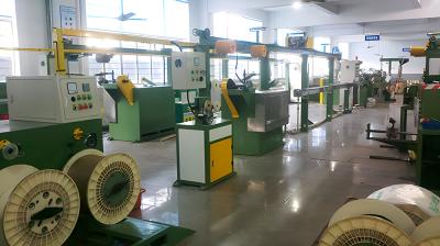 China Single screw plastic extrusion line for wire and cables Wire and cable extrusion process for sale