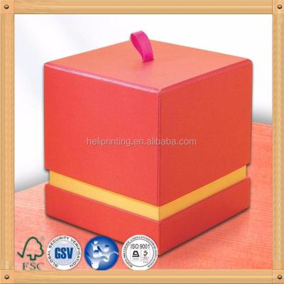 China Disposable Customized Paper Candle Box Packaging For Sale, Perfume Box, Candle Box, Lid And Bottom Box, Pancake Box for sale