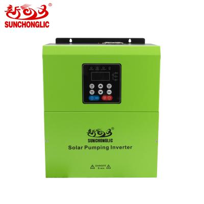 China Sunchonglic water pump/agriculture irrigation water supply system 3 phase 380v 4kw variable drive vfd frequency water pump inverter solar controller for irrigation system for sale