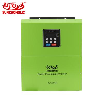 China Sunchonglic 11kw 380v three phase water pump inverter water pump/agriculture water supply system vfd solar water pump controller for irrigation system for sale