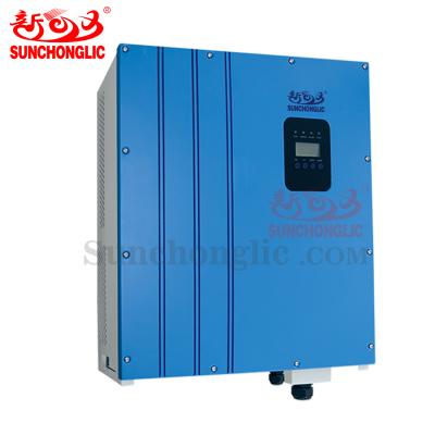 China Sunchonglic 10kw Wifi plug/GPRS 3 phase 380V mppt solar socket on grid tie inverter for sale