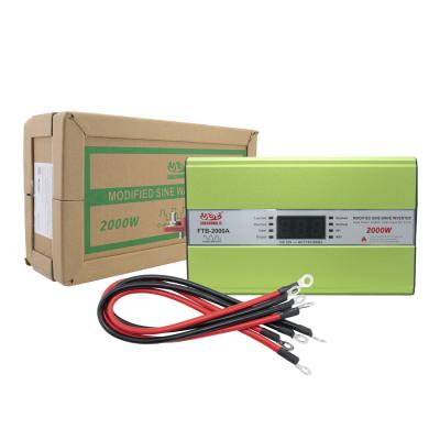 China Solar Power System Home Sunchonglic Inversor 110V 12v 2000w 2000 Watt Inverter Modified Sine Wave Off Grid Inverter for sale