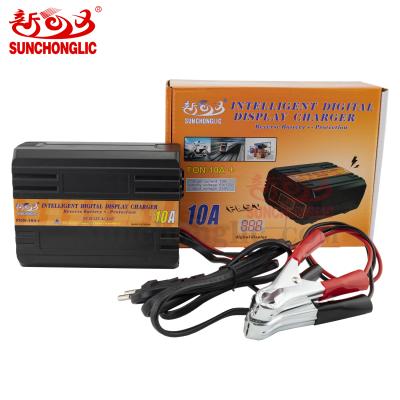 China Sunchonglic 6V 12v Battery Car Battery Car Battery Sunchonglic 6V 12v Auto Fast Charging Lead Acid/Gel/Air To Ground Missile Lead Acid Charger for sale