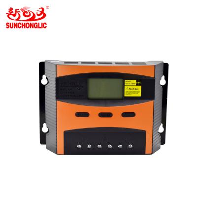 China Sunchonglic 12V 24V Solar Charger Controller PWM 60A Solar Charger Controllers for sale