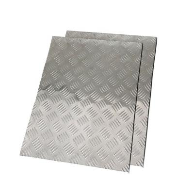 China Building Wall 1060 3003 5052 5754 Checker Plate He30 H32 H16 Aluminum Tread Single Embossed Aluminum Plate for sale