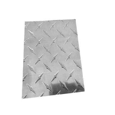 China Construction Aluminum Sheet 5083 6061 3003 Diamond Patterned Aluminum Sheet High Quality Pattern Diamond Of The Wall for sale