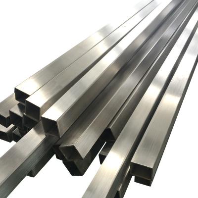 China Petroleum Pipe Stainless Steel Square Pipes 201 202 304 316 316L Stainless Steel Square Pipe / Tube for sale