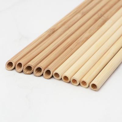 China 2022 Modern Hot Selling Amazon Bamboo Straws Disposable Straws for sale