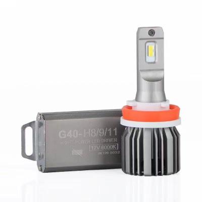 China G40 H4 Led Headlight LED Bulb For Car Fog Light H1 H3 H7 LED Bulb H11 9005 9006 Light Universal HB3 HB4 Fog Lamp 6000K Daytime Running Light for sale