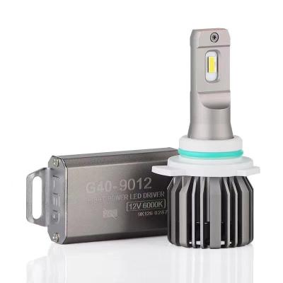 China latest 80W 12000LM X20 H4 H7 H11 9004 brightest 9005 9006 9007 led headlight bulb for cars universal for sale