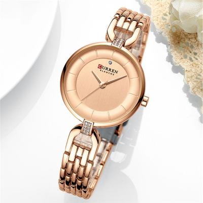 China Day/Date Curren 9052 Curren Luxury Ladies Relogio Feminino Women Dress Quartz Watch for sale