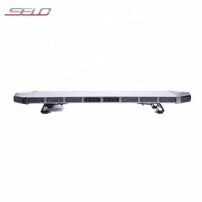 China Super Slim Amber Led Lightbar 252W ledemergency led strobe warning lightbar warning lights for truck TBD-43L21B for sale