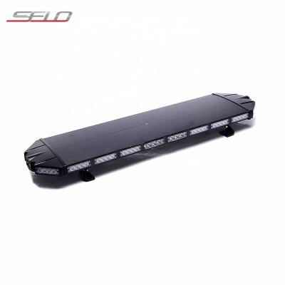 China 252W black emergency vehicle led lights LED emergency traffic light bar flasher warning police TBD-43L21BS for sale