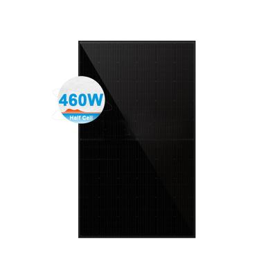 China Solar Panel System All Black 10bb 120 Cells Half Cells 450w 460w 470w Monocrystalline Pannel Fotovoltaico Perc for sale