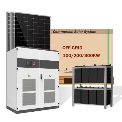 China Commercial Centant Customized Solar System 1MW 2MW 5MW Station With Inverter Mounting Structure for sale