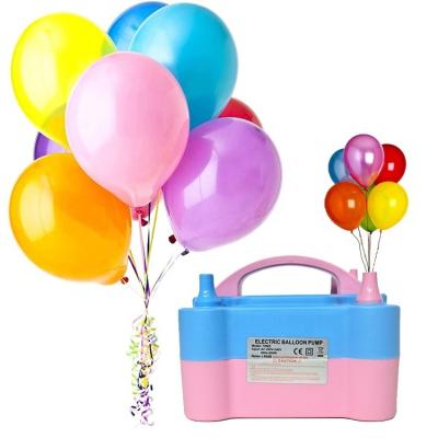 China Amazon New Modern Multi-Color Multi-Function Party Supply Two Nozzles Christmas Happy Birthday Balloon High Pressure Electric Compressor for sale