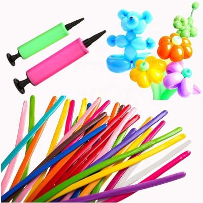 China Wholesale Modern Party Decoration Accessories Mini Ballon Inflator Hand Balloon Compressor Balloon Hand Pump For Decoration Balloon for sale