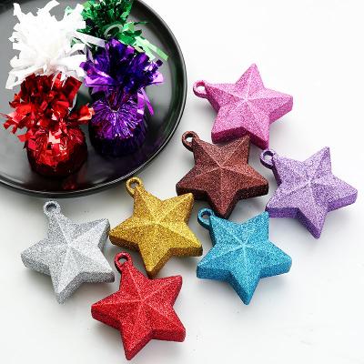 China Durable Hot Sale Party Decoration Five Star PVC Glitter Balloon Weighs Wholesale-Colorful for sale