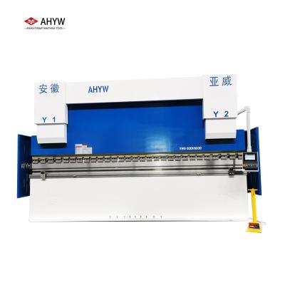 China Sheet Angle Bending Hybrid Servo Pump Controlled Press Brake YWS 500T/6000 for sale