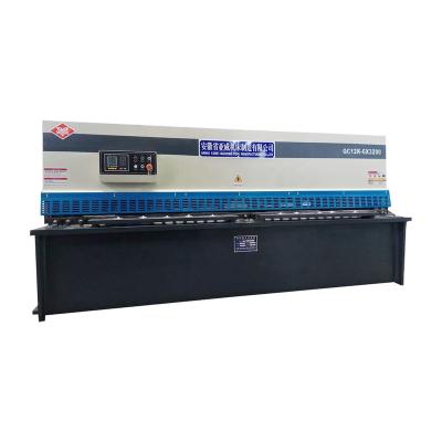 China Truss AHYW Anhui Yawei 3D Digital Display CNC Hydraulic Guillotine Shear QC11Y 6X2500 for sale