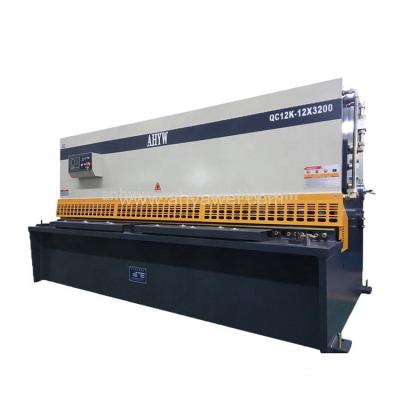 China Restaurant CNC shearing machine, hydraulic sheet cutting machine, guillotine machine QC12Y-4X2500, 6x2500, 10x6000 for sale