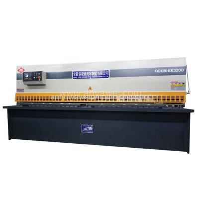 China CNC Hydraulic Guillotine Machine QC12Y-8*2500 CNC Hydraulic Guillotine Shear Shear Machine for sale