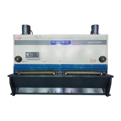 China Anhui Yawei Retail Guillotine Shear Cutting Machine For Industrial Steel Structure for sale