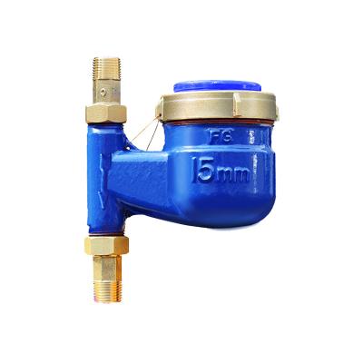 China Vertical Multi Nozzle 20mm Water Meter 15mm Digital Mechanical Water Meter Flowmeter LXSL for sale