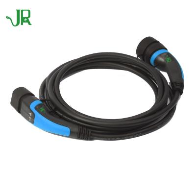 China Residential / General-Purpose JERI European Standard Iec 62196-2 32a Type 2 To Type 2 Ev Charging Cable for sale