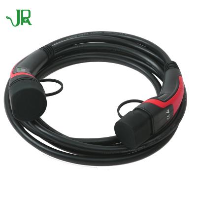 China Residential / General Purpose JERI High Quality Cables Ev Plug 32a Plug Type2 To Type2 Electronic Car Charging Cable for sale