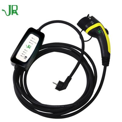 China Portable hospital JERI SAE J1772 type 1 evse electric vehicle car charging station ev charger for sale