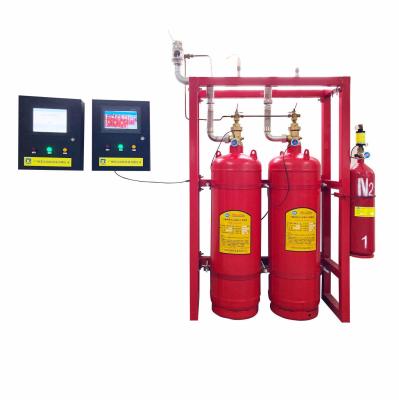 China Odorless FM200 Pipe Network System Clean Agent HFC227ea Fire Suppression System for sale