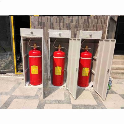 China 90L Type Hfc 227ea FM200 Fire Extinguishing System With Multiple Zones Controlled for sale