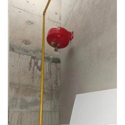 China Wall mounted FM200 Hanging System 1.6MPa Storage pressure Fire Extinguishing Device for sale