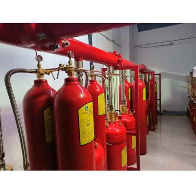 China 70L - 180L FM200 Fire Suppression System Clean Gas Gaseous Fire Extinguishing System for sale