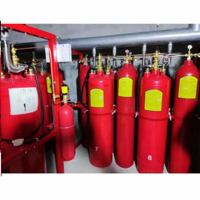 China 5.6Mpa 120L Tipo FM200 Sistema de supressão de gases Heptafluoropropano à venda