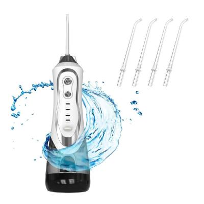 China Professional USB Outdoor Oral Rechargeable Water Irrigator Travel Electric Left Water Flosser For Teeth Oral Electric Irrigator for sale