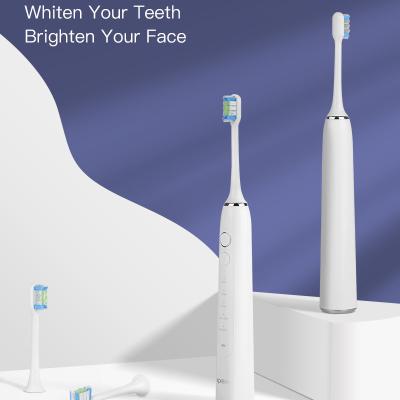 China Remove Plaque and Whiten Intelligent Automatic Teeth Whitening Portable Travel Best Whitening Intelligent Electric Toothbrush SonicSmart Timing Electric Toothbrush for sale