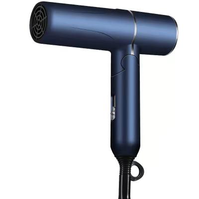 China Professional Blow Negative Foldable Mini Portable Stand Reverse One Step Hair Dryer Hot And Cold Wind Ion Hair Dryer for sale