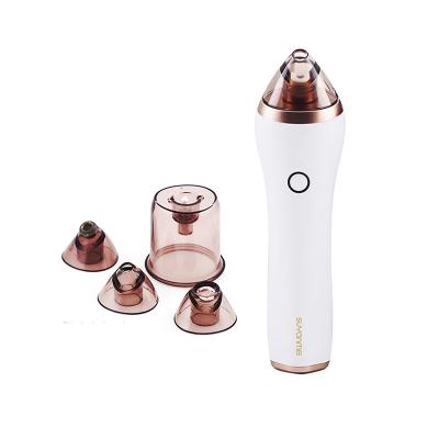 China Black Head Removal Professional 6 in 1 Electric Nose Pore Blackhead Remover Facial Vacuum for sale