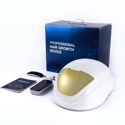 China New Model Home Hair Loss Prevention lllt Hair Care Fast Growth Laser Hair Growth Helmet For Hair Lose Treatment for sale