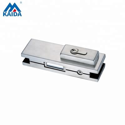 China Modern Stainless Steel Glass Door Lock Patch Fixture for sale