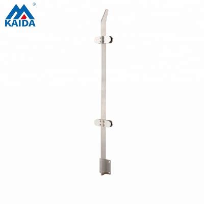 China Hotel Stainless Steel Stair Handrail Glass Railing Post for sale