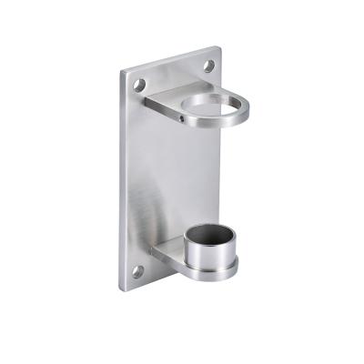 China Modern frameless stainless steel balustrade glass bracket to wall for sale