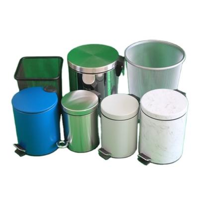 China Manufacturer Factory Direct Sales High Quality And Durable Stainless Steel Foot Pedal Dustbins for sale