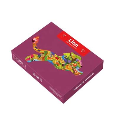 China White Box Mini Box Puzzle Custom Map World Big 1000 Piece Jigsaw Puzzles For Kids for sale