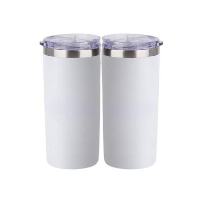 China 12 Oz Double Wall Empty Business Insulated Stainless Steel Skinny Tumbler Coffee Mug for sale